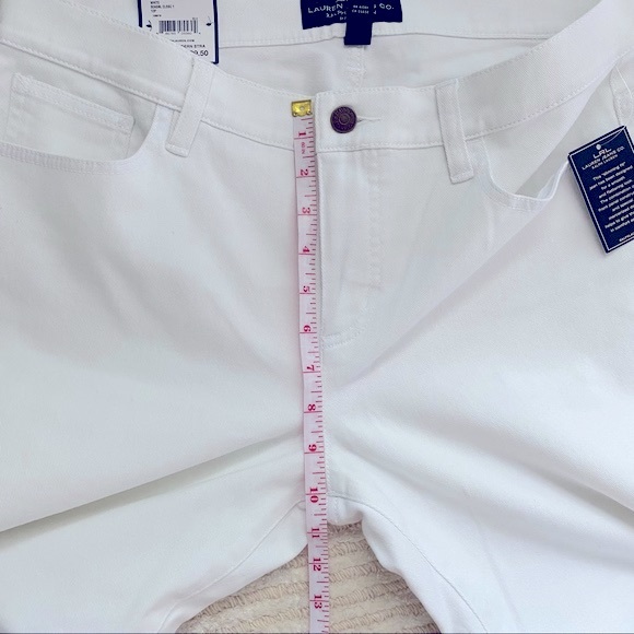 NWT Ralph Lauren Slimming Modern Straight petite jeans - Picture 12 of 15